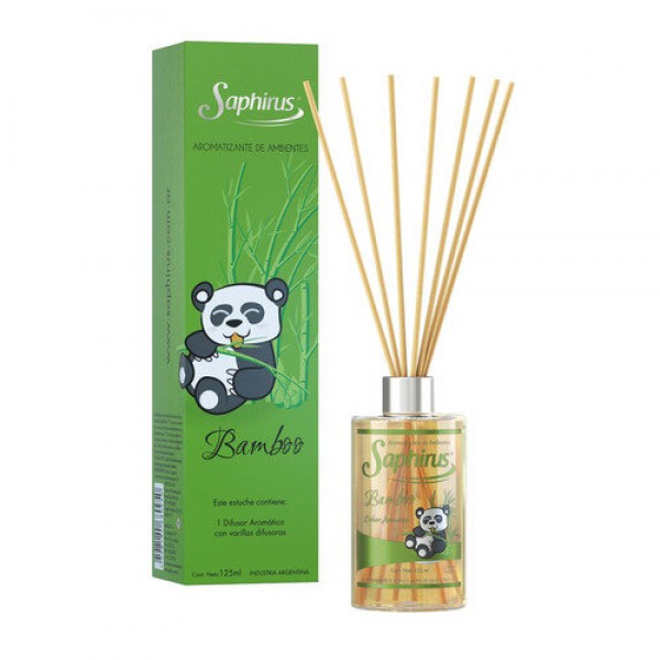 Saphirus Bamboo 1 Difusor Aromatico Con Varillas Difusoras 125ml