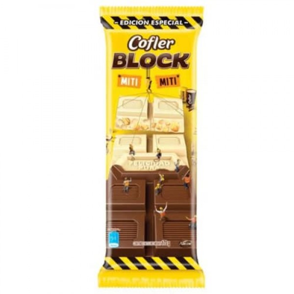 Cofler Block Miti Miti Chocolate Con Leche 170gr