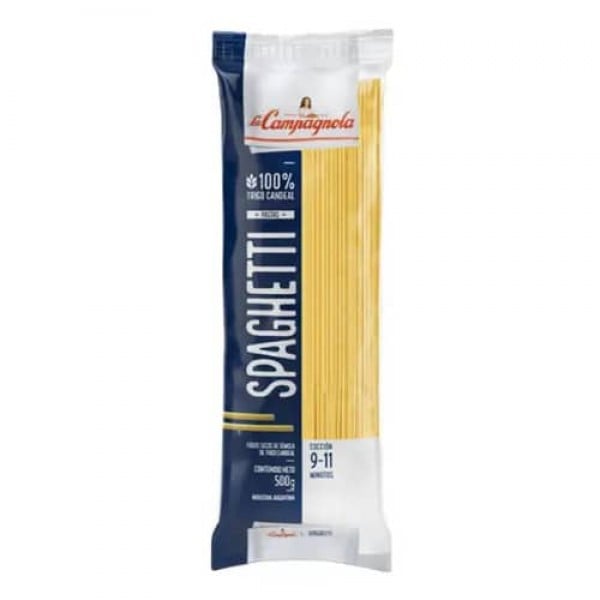 La Campagnola Fideos Secos Spaghetti 500gr