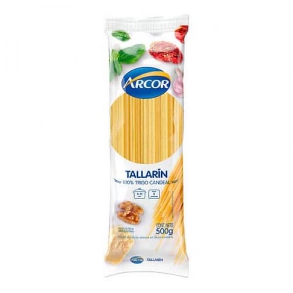 Arcor Fideos Secos Tallarin 500gr