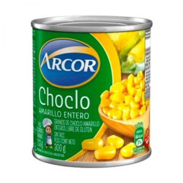 Arcor Choclo Amarillo Cremoso 300gr