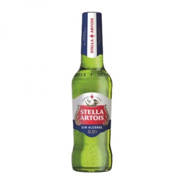 Stella Artois Cerveza Liviana Sin Alcohol 330cm