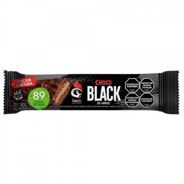 Gallo Snacks Choco Black De Arroz 20g
