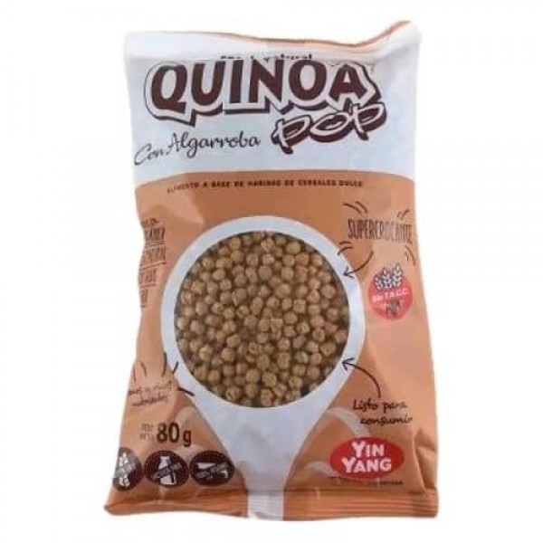 Yin Yang Quinoa Con Algarroba 80gr