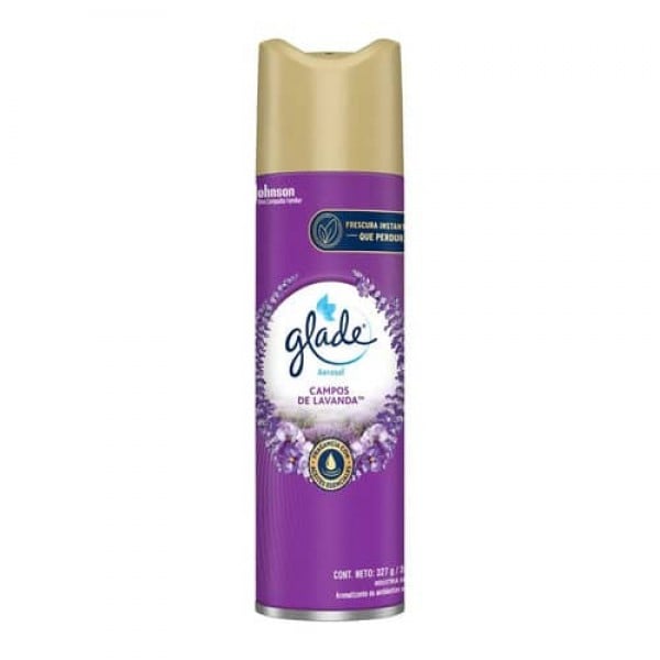 Glade Aromatizante De Ambiente En Aerosol Campos De Lavanda 380cm