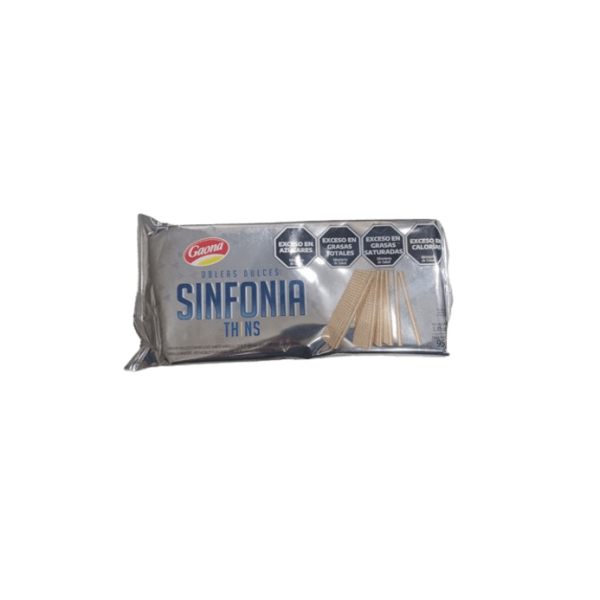 Gaona Sinfonia Obleas Dulces Thins 95gr