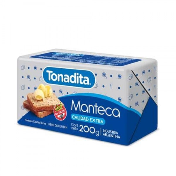 Tonadita Manteca Clasica 200gr