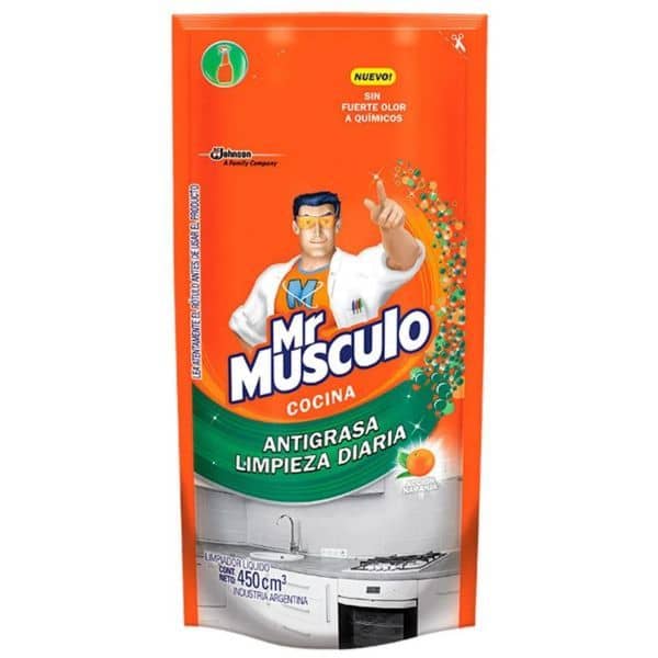 Mr Musculo Cocina Antigrasa Limpieza Diaria 450ml
