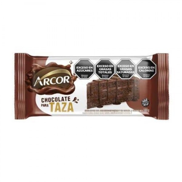 Arcor Chocolate Para Taza 100gr