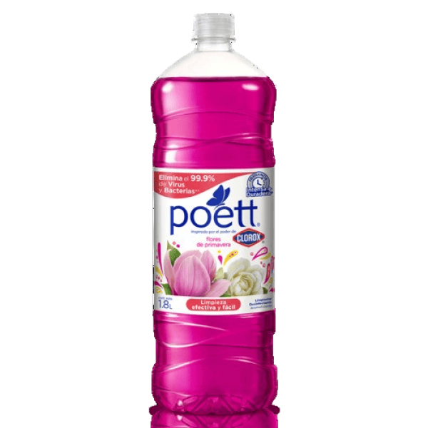 Poett Limpiador Aromatizante Flores De Primavera 1.8L