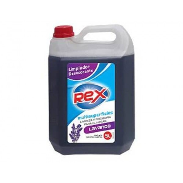 Rex Limpiador Desodorante Lavanda 5L