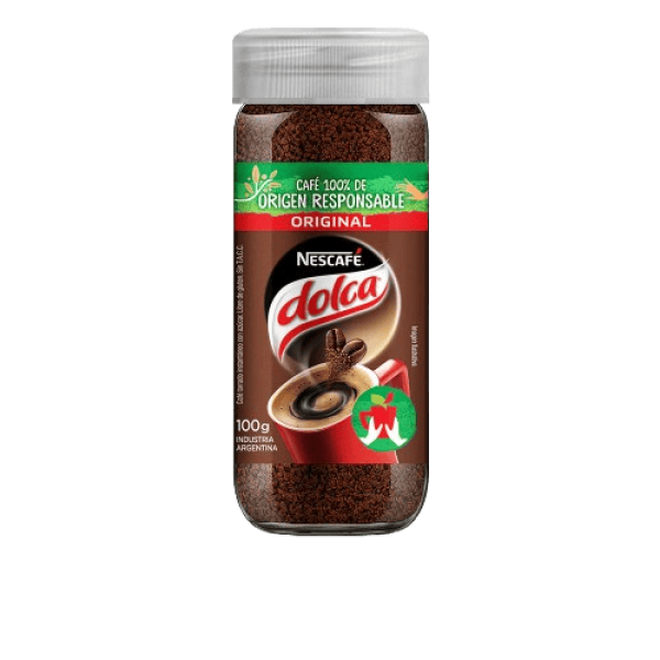 Nescafe Dolca Cafe Torrado Instantaneo 100gr