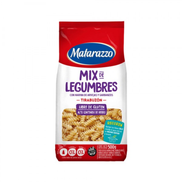 Matarazzo Mix De Legumbres Tirabuzon 500gr