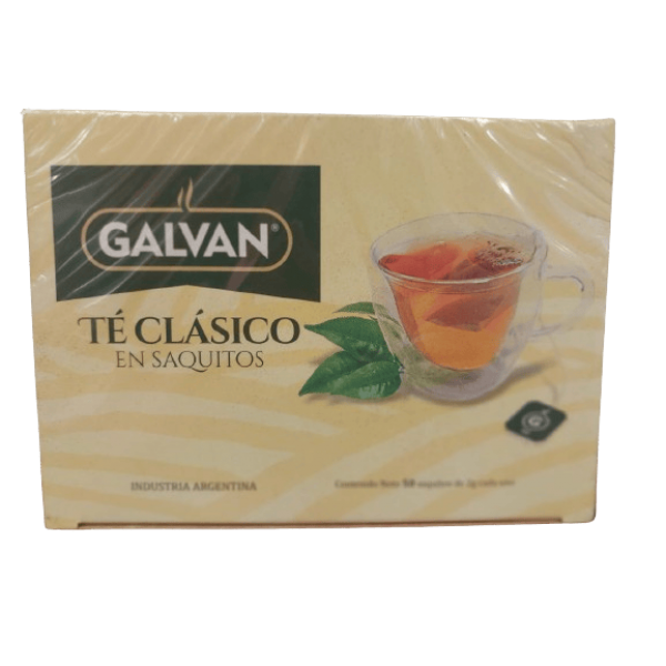 Galvan Te Clasico En Saquito 50 Unidades