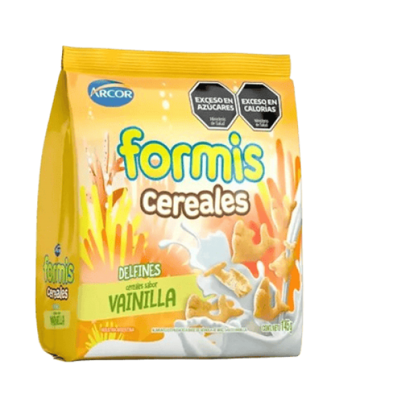 Formis Cereales Delfines Sabor Vainilla 145gr