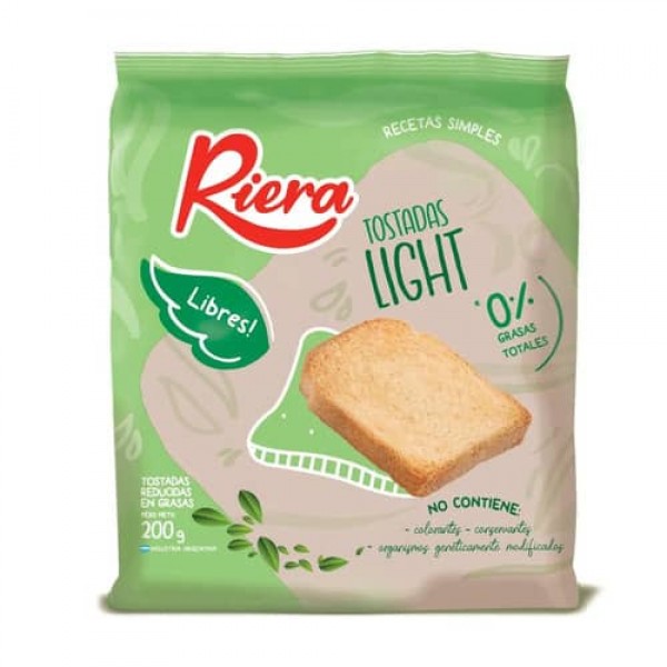 Riera Tostadas Light 200gr