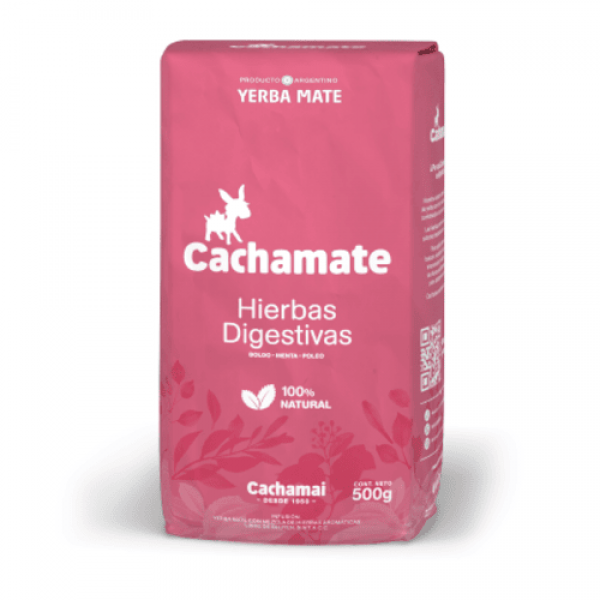 Cachamate Yerba Mate Hierbas Digestivas 500gr