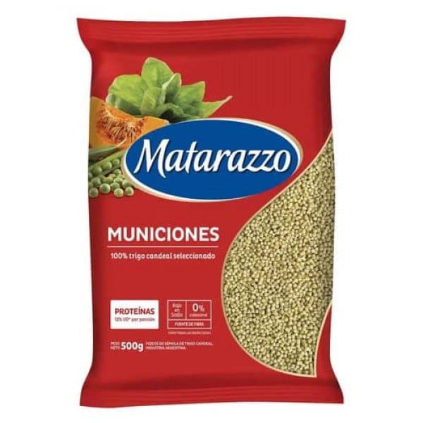 Matarazzo Fideos Secos Municiones 500gr