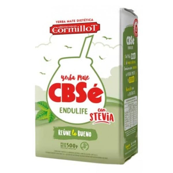 Cbse Yerba Mate Dietetica Endulife Con Stevia 500gr