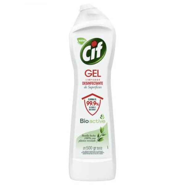 Cif Gel Limpiador Desinfectante De Superficies 500gr