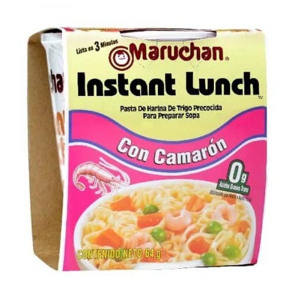 Maruchan Instant Lunch Con Camaron 64gr