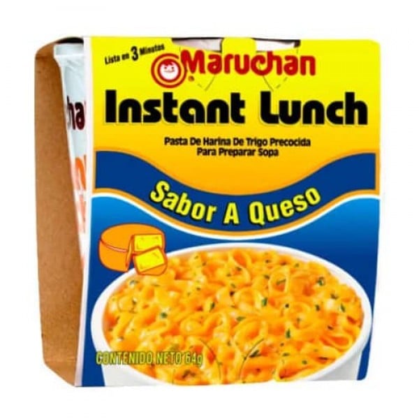 Maruchan Instant Lunch Sabor A  Queso 64gr