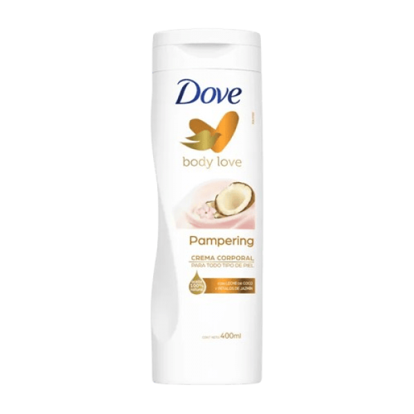 Dove Crema Corporal Con Leche De Coco Y Petalos De Jazmin 400ml