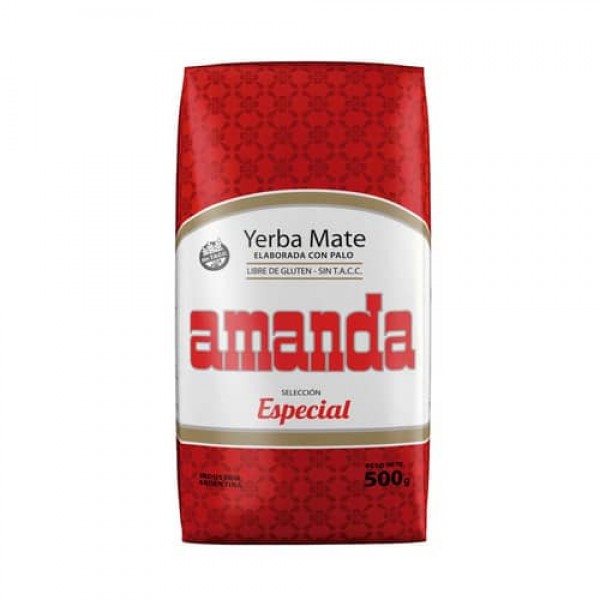 Amanda Yerba Mate Con Palo Especial 500gr