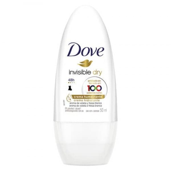 Dove Invisible Dry Antitranspirante Roll On 50ml