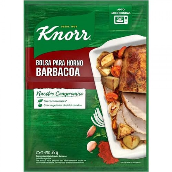 Knorr Bolsa Para Horno Barbacoa 35gr