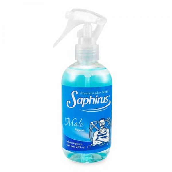 Saphirus Aromatizante Textil Fragancia Male 250ml