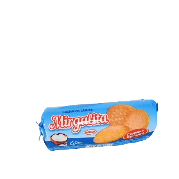 Mirgalita Galletas Dulces Sabor A Coco 170gr