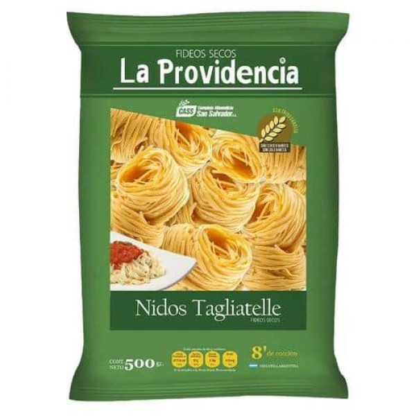 La Providencia Fideos Secos Nidos Tagliatelle 500gr