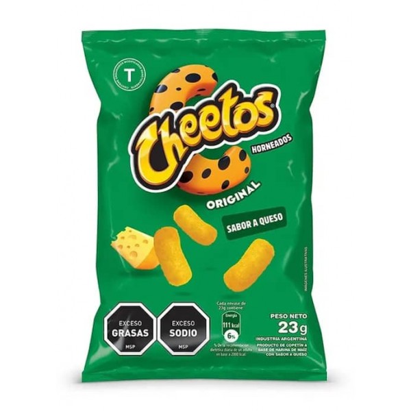 Cheetos Horneados Original Sabor Queso 23gr