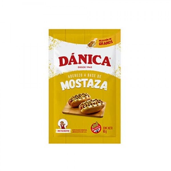 Danica Aderezo A Base De Mostaza 60gr