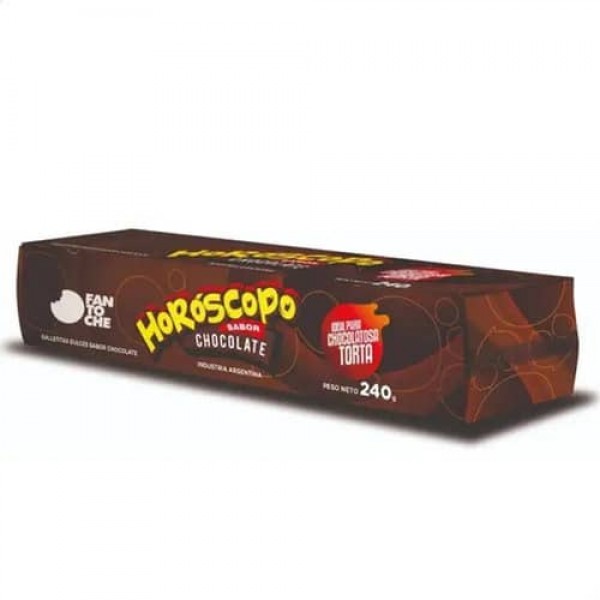 Fantoche Horoscopo Galletitas Dulces Sabor Chocolate 240gr