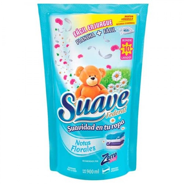 Suave Notas Florales Suavizante 900ml