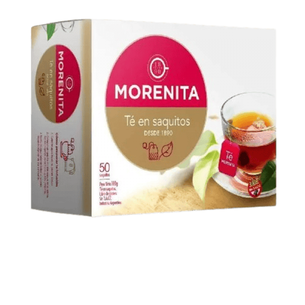 Morenita Te Clasico En Saquito 50 Unidades 100gr