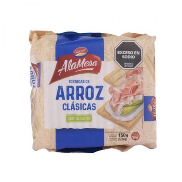 Gaona Tostadas De Arroz Clasicas 150gr