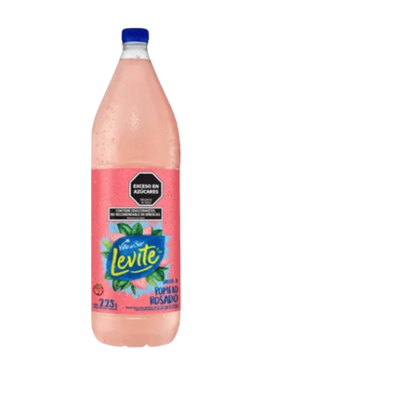 Levite Agua Saborizada Sabor A Pomelo Rosado 2.25L