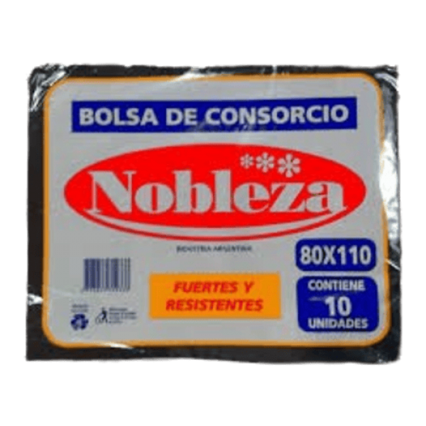 Nobleza Bolsa De Consorcio 80x110 Contiene 10 Unidades