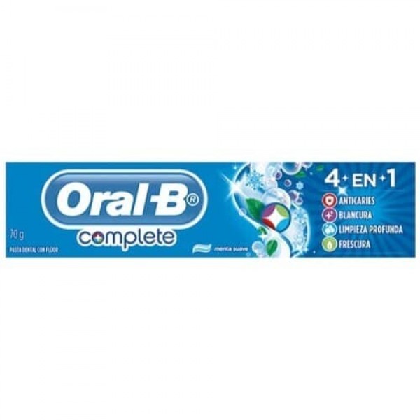 Oral-B Pasta Dental Con Fluor 4 en 1 70gr