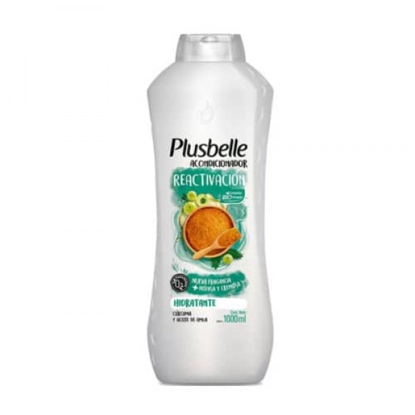 Plusbelle Acondicionador Reactivacion Hidratante Curcuma Y Aceite De Amla 1L