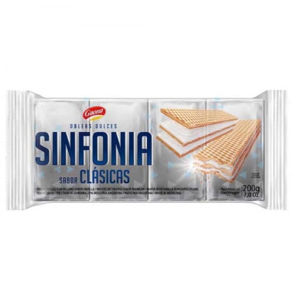 Gaona Sinfonia Obleas Dulces 200gr