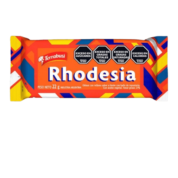 Rhodesia Oblea Con Relleno Sabor A Limon 22gr