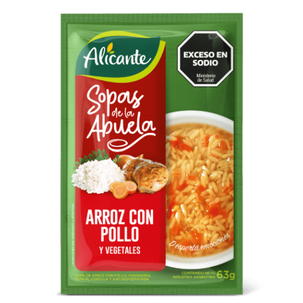 Alicante Sopa De La Abuela Arroz Con Pollo Y Vegetales 63gr