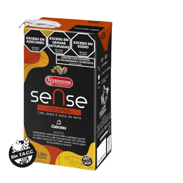 La Serenisima Sense Caramel Bebida Con Cafe,Leche & Dulce De Leche 1L