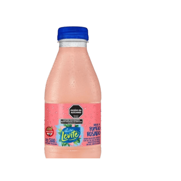 Levite Agua Saborizada Sabor A Pomelo Rosado 500ml