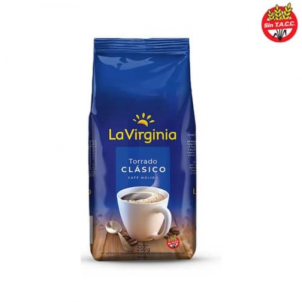 La Virginia Cafe Molido Torrado Clasico 250gr