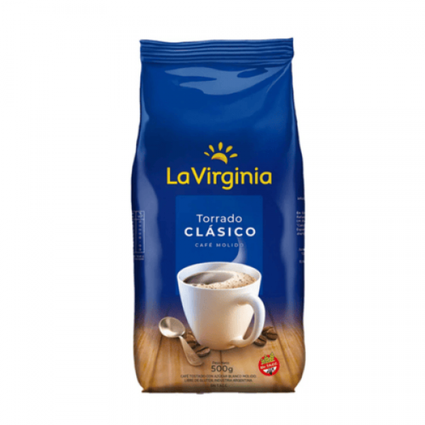 La Virginia Cafe Molido Torrado Clasico 500gr